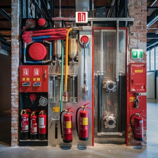 system przeciwpożarowych w biurowcach