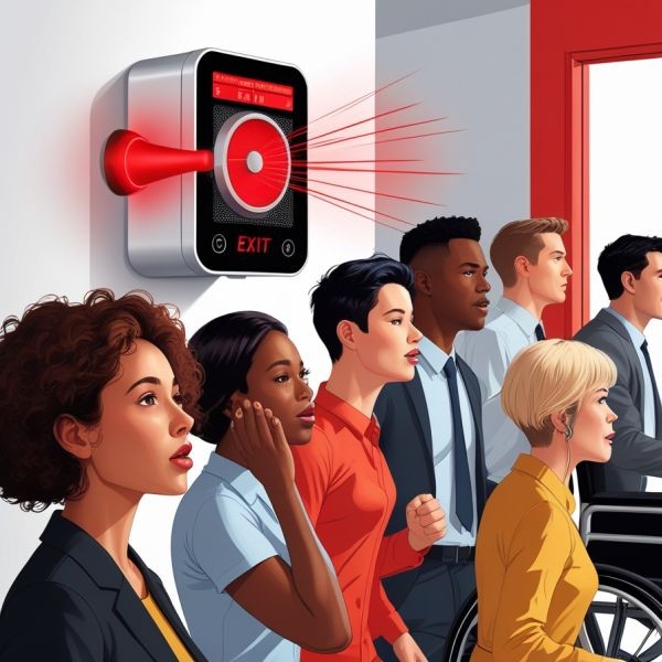 Dźwiękowy System Ostrzegawczy w bezpieczeństwie pożarowym w biurowcach