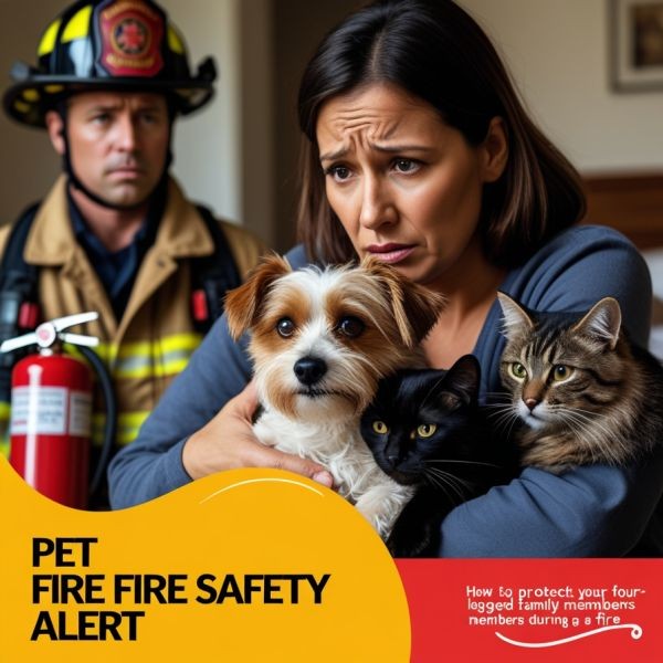 zwierzęta a alarm przeciwpożarowy