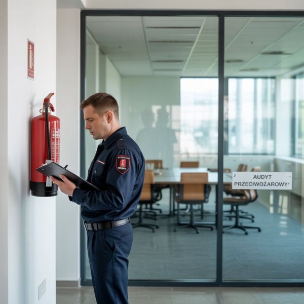 rola pracowników ochrony w sytuacjach pożarowych