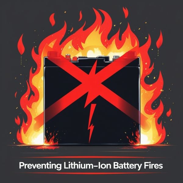 zapobieganie pożarom akumulator&oacute;w