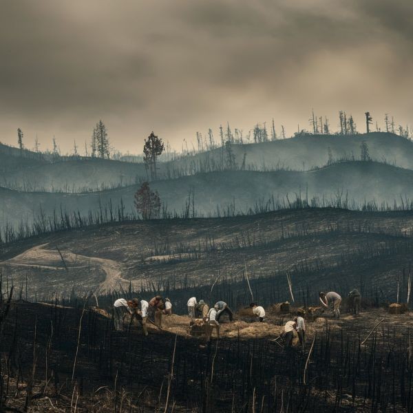 pożary a środowisko naturalne