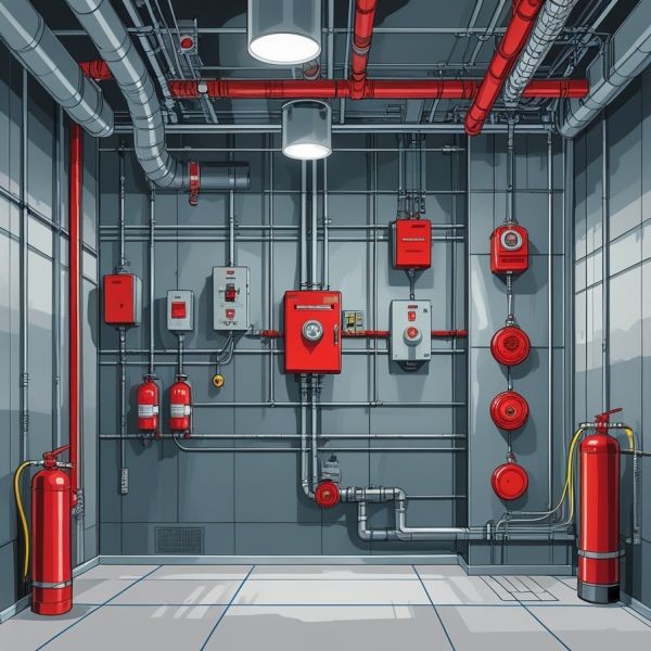 Zabezpieczenie przeciwpożarowe w pomieszczeniach technicznych