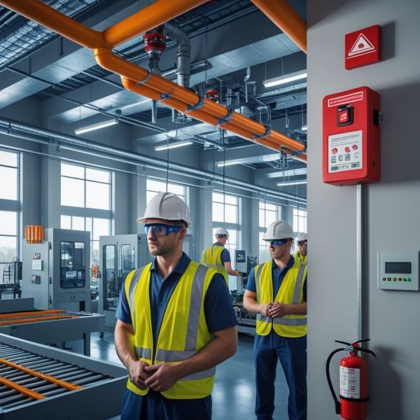 ppoż w zakładach produkcyjnych