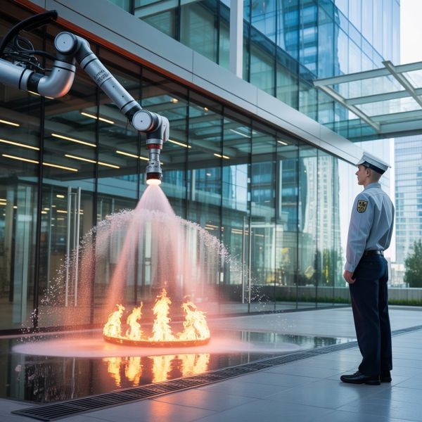 rozmieszczenie systemów gaśniczych