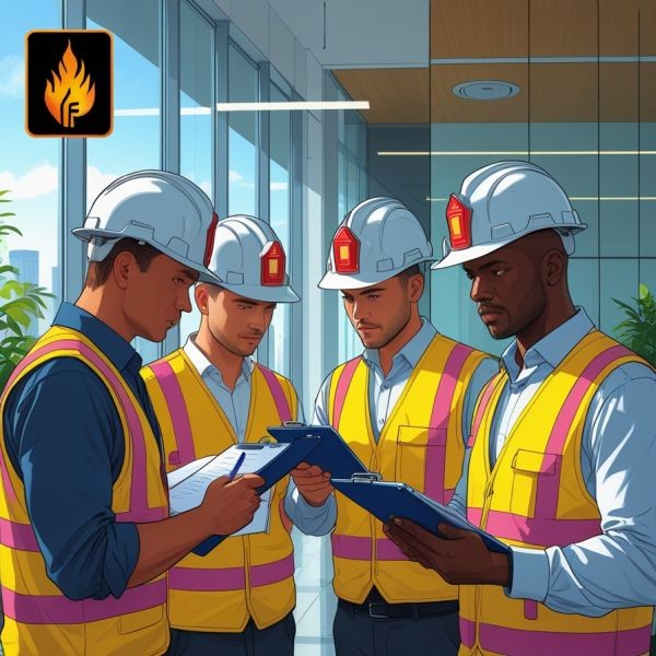 audyt przeciwpożarowy w biurowcu