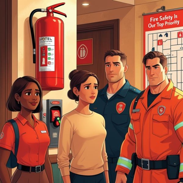 bezpieczeństwo pożarowe branży hotelarskiej