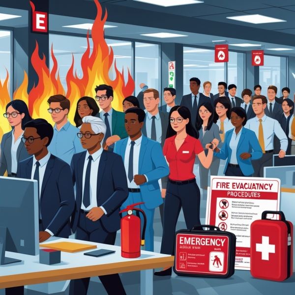procedury ppoż w biurowcach