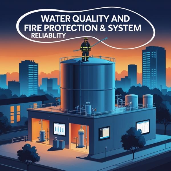 jakość wody a systemy tryskaczowe