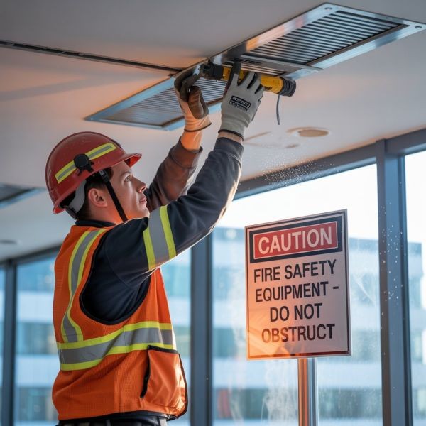 naprawa systemów pożarowych