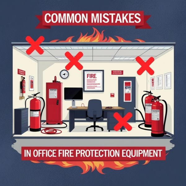 błędy w wyposażeniu przeciwpożarowym