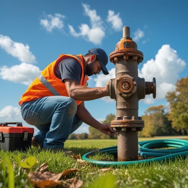 serwisowanie hydrantów przeciwpożarowych