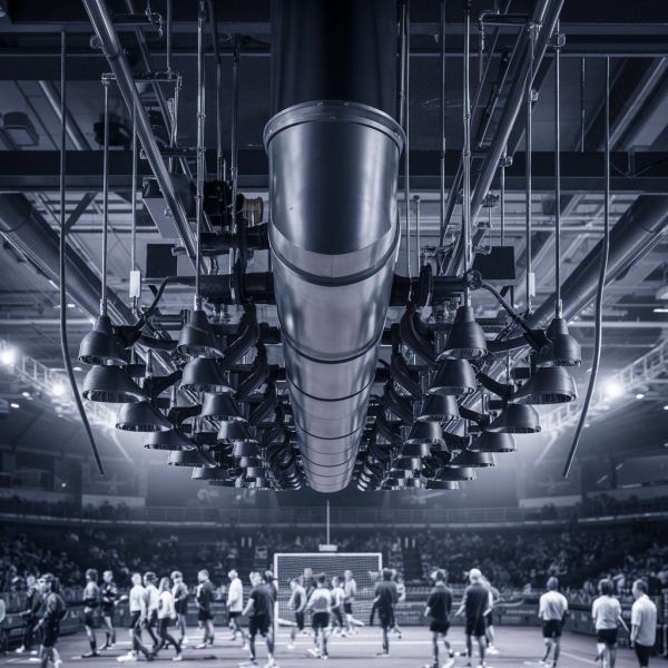 systemy wentylacji pożarowej na stadionach