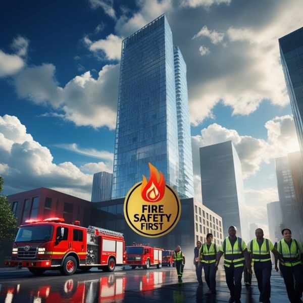 bezpieczeństwo pożarowe wysokich budynków